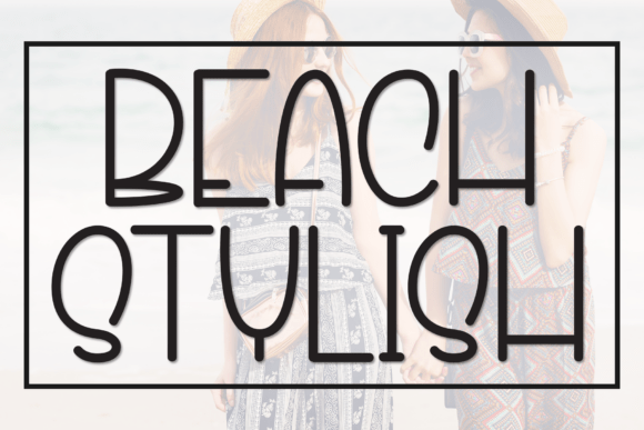 Beach Stylish Font: A Designer's Take on Modern Branding