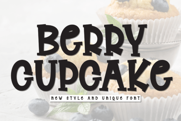 Berry Cupcake Font: A Sweet Upgrade for Your Brand