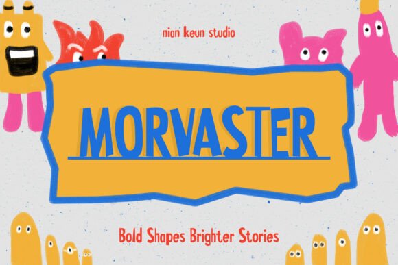 Bring Playful Charm to Products with Morvaster Font