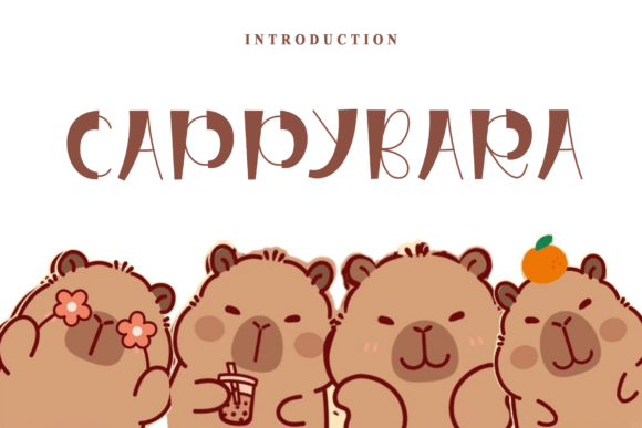Cappybara: The Timeless Display Font for Small Business Branding