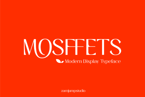 Elevate Editorial Design with the Mosffets Display Typeface