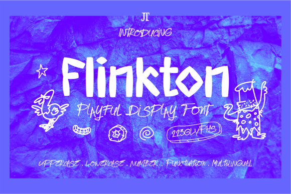 Flinkton: A Playful Display Font for Editorial Joy