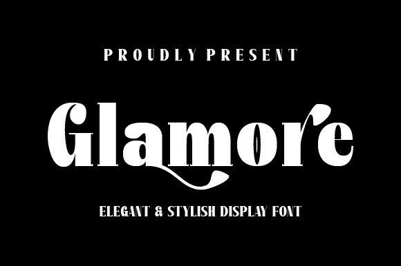 Glamore: The Art Deco Display Font for Luxury Brands