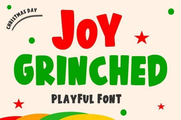 Joy Grinched: The Playful Display Font for Branding