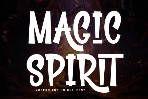 Magic Spirit Font: A Whimsical Display Typeface for Makers