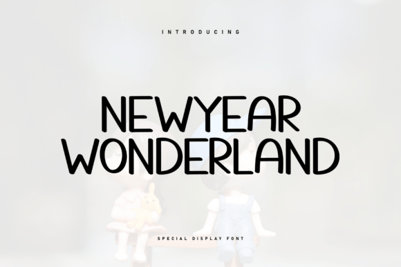 Newyear Wonderland Font for Handmade Crafts and Products