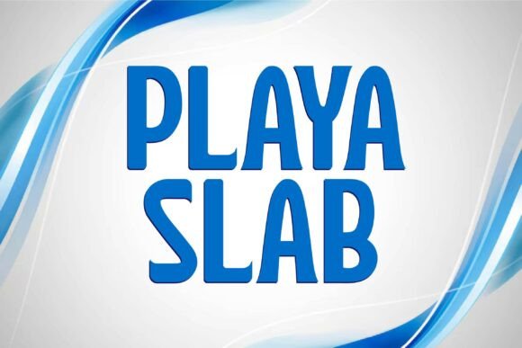 Playa Slab: The Gothic Display Font for Crafters