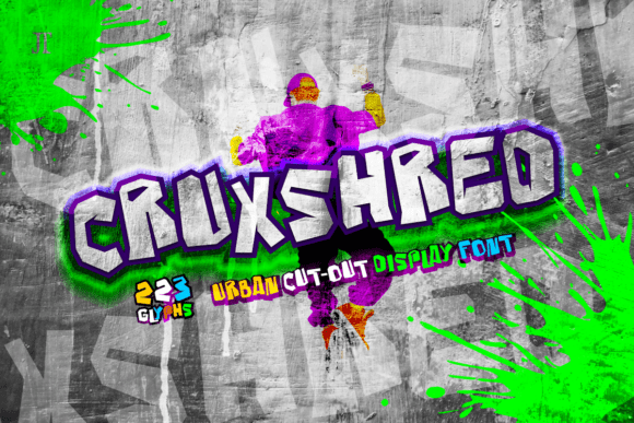 Reviewing Cruxshred: A Gritty Display Font for Bold Editorial Design