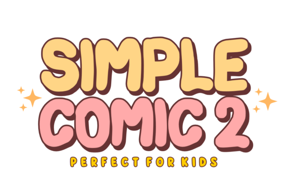 Simple Comic 2: The Perfect Display Font for Cheerful Branding