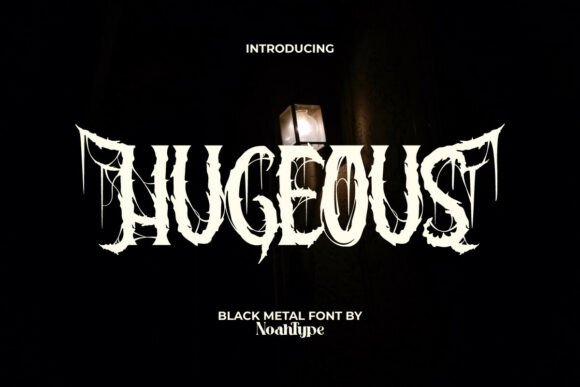 Transform Your Brand Identity with the Hugeous Typeface