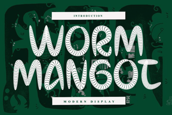 Worm Mangot: The Bold Display Font for Viral Campaigns