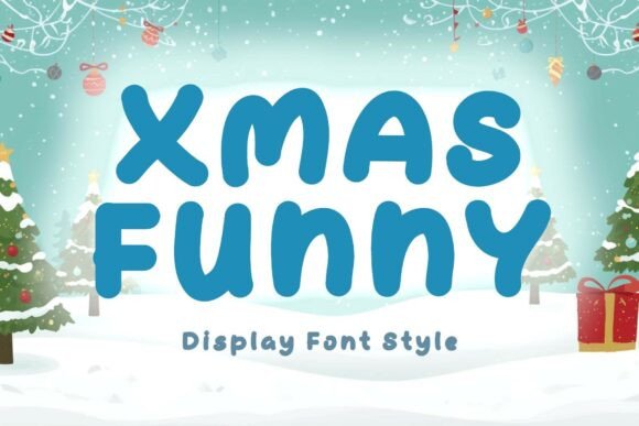 Xmas Funny Font Review: A Festive Display for Holiday Branding